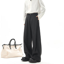 Load image into Gallery viewer, Straight Wide-leg Draped Trousers
