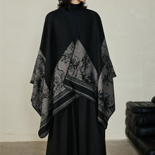 Load image into Gallery viewer, Warm Double-layer Knitted Shawl
