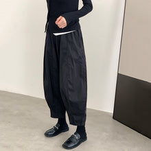 Load image into Gallery viewer, Casual Wide Leg Nine Point Harem Pants
