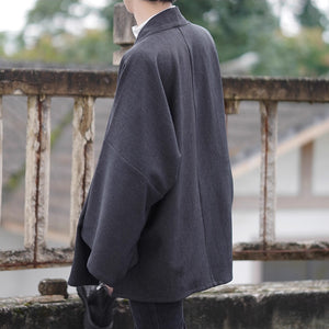 Loose Casual Solid Color Cardigan