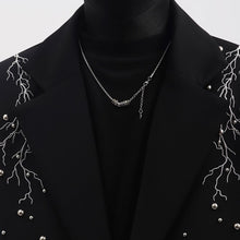 Load image into Gallery viewer, Metal Beaded Loose Suit Jacket
