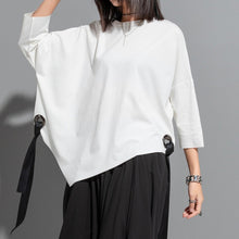 Load image into Gallery viewer, Casual Batwing Sleeve Web Shirt
