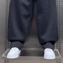 Load image into Gallery viewer, Wool Plaid Harem Casual Pants
