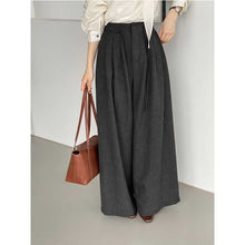 Load image into Gallery viewer, Pleated Drawstring Casual Wide-leg Pants
