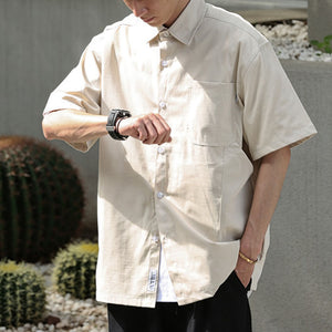 Summer Retro Loose Work Shirt