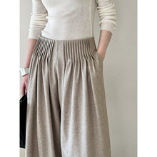 Load image into Gallery viewer, Pleated High Waist Wide Leg Pants
