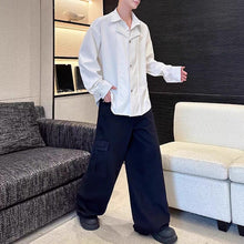 Load image into Gallery viewer, 3D Cutting Fake Two-piece Shirt
