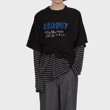Load image into Gallery viewer, Loose-fitting Casual Striped Long-sleeved Shirt
