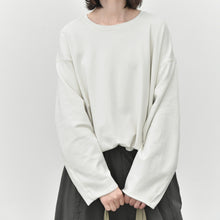 Load image into Gallery viewer, Women’s Japanese Lantern Hem Elastic Waistband Shirt
