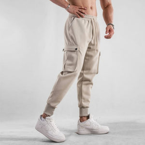 Casual Multi-pocket Oversized Workwear Sports Trousers