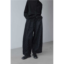 Load image into Gallery viewer, Women‘s Polka Dot Casual Thick Wide-leg Pants
