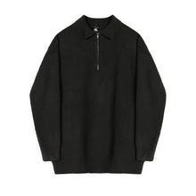 Load image into Gallery viewer, Loose-fitting Lapel Knitted Polo Shirt
