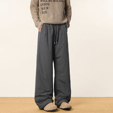 Load image into Gallery viewer, Thick Lining Straight Cotton Pants
