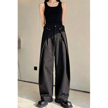 Load image into Gallery viewer, Three-dimensional Tailoring Stitching Wide-leg Jeans
