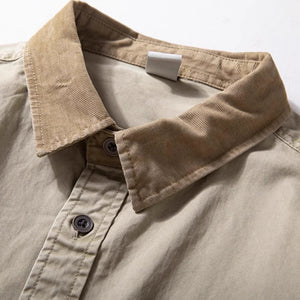 Vintage Loose Lapel Shirt