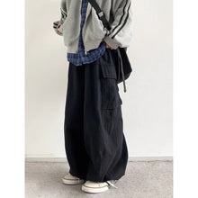 Load image into Gallery viewer, Large Pocket Casual Loose Trousers
