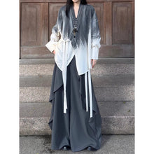 Load image into Gallery viewer, Taoist Robe Tie-dye Shirt
