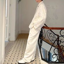 Load image into Gallery viewer, Double-layer 3D Embossed Lapel Suit Jacket
