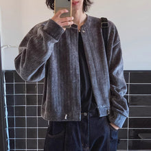 Load image into Gallery viewer, Loose-fitting Casual Crew Neck Jacket
