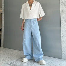 Load image into Gallery viewer, Vintage Pearl Wide Leg Straight Pants
