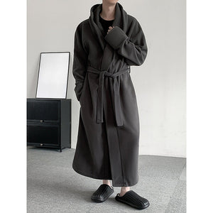 Warm Loose Thick Long Nightgown