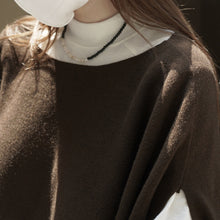 Load image into Gallery viewer, Sleeveless Crew Neck Loose Sweater
