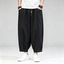 Load image into Gallery viewer, Cropped Waist-Defined Wide Leg Pants
