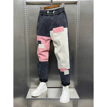 Load image into Gallery viewer, Men&#39;s Small-Footed Denim Harem Pants
