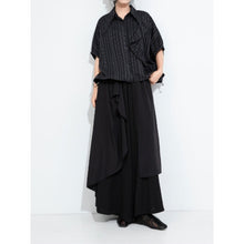 Load image into Gallery viewer, Women's Japanese Loose Draped Cropped Culottes Casual Pants

