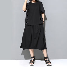 Load image into Gallery viewer, Spliced Ring Irregular T-shirt
