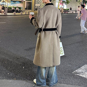 Mid-length Loose Woolen Coat