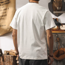 Load image into Gallery viewer, 250g Heavyweight Loose Fit Cotton Henley Shirt
