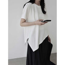 Load image into Gallery viewer, Women's Casual Loose Round Neck T-shirt

