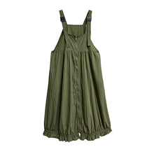 Load image into Gallery viewer, Vintage Workwear Zipper Suspender Dress

