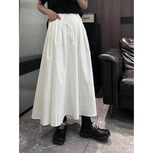 High Waist A Line Skirt