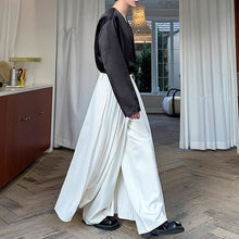 Load image into Gallery viewer, Straight Loose Double Layer Pleated Culottes
