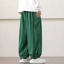 Load image into Gallery viewer, Corduroy Side Pocket Loose Wide-leg Casual Pants
