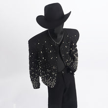 Load image into Gallery viewer, Diamond-studded Pearl Jacket

