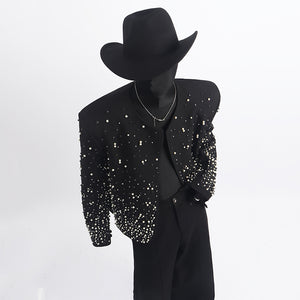 Diamond-studded Pearl Jacket