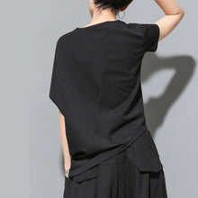 Load image into Gallery viewer, Irregular Loose Bat Sleeve T-shirt
