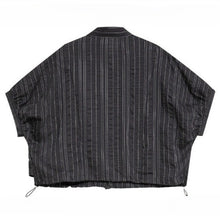 Load image into Gallery viewer, Women's Plus Size Asymmetric Layered Striped Loose Shirt
