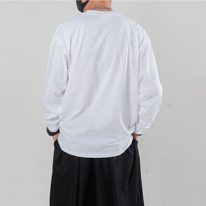 Loose Drop Sleeve Long Shirt