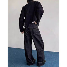 Load image into Gallery viewer, Textured Deconstructed Twill Lapel Jacket
