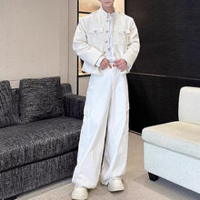 Load image into Gallery viewer, Stand Collar Wool Casual Work Jacket
