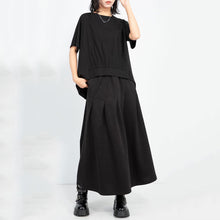 Load image into Gallery viewer, Loose Irregular Pleated Thin T-shirt
