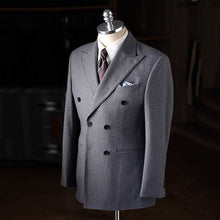 Load image into Gallery viewer, Italian Double-breasted Casual Business Suit
