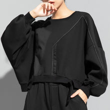 Load image into Gallery viewer, Batwing Sleeve Casual Loose Sweatshirt
