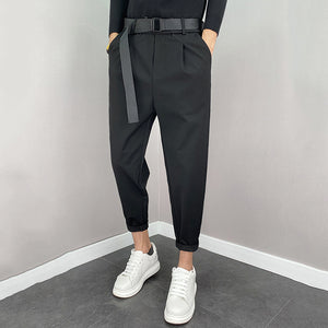 Straight Leg Ankle Length Trousers