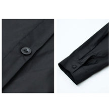 Load image into Gallery viewer, Denim Patchwork Pocket Long Sleeve Shirt
