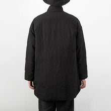 Load image into Gallery viewer, Loose Diagonal Placket Cotton-linen Jacket
